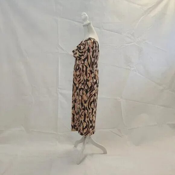 Diane von Furstenberg Drape-front Silk Dress - Picture 2 of 4